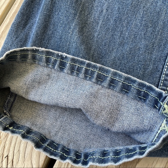 Vintage 70s jeans Wild Oats flare unisex 30 / 9 - Picture 13 of 14